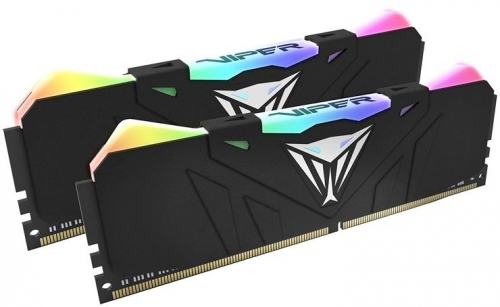

Комплект памяти DDR4 DIMM 16Gb (2x8Gb), 4000MHz, CL19, 1.4 В, Patriot Memory, Viper 4 RGB (PVR416G400C9K), PVR416G400C9K