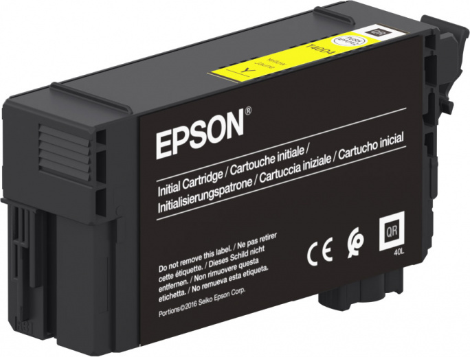 Картридж Epson T40D4 (C13T40D440), желтый, 50 мл