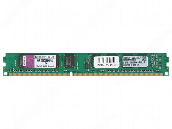 Память DDR3 DIMM 2Gb, 1333MHz Kingston (KVR1333D3S8N9/2G)