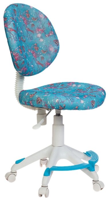 

Кресло детское Бюрократ KD-W6-F голубой/аквариум (KD-W6-F/AQUA), KD-W6-F