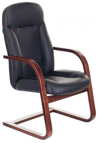 Стул офисный Бюрократ T-9923WALNUT-AV, черный