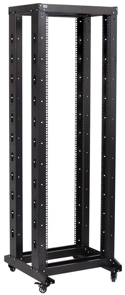 Стойка 42U, двухрамная, 600x600, черный, разборный (1 место), ITK (LF05-42U66-2R)