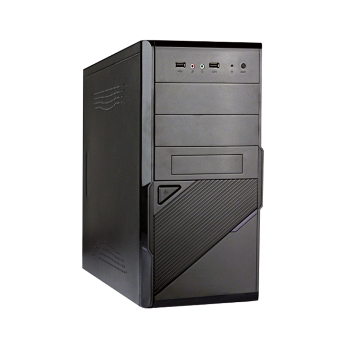 

Корпус ExeGate BA-201, mATX, Mini-Tower, черный, 400 Вт (EX284020RUS), BA-201
