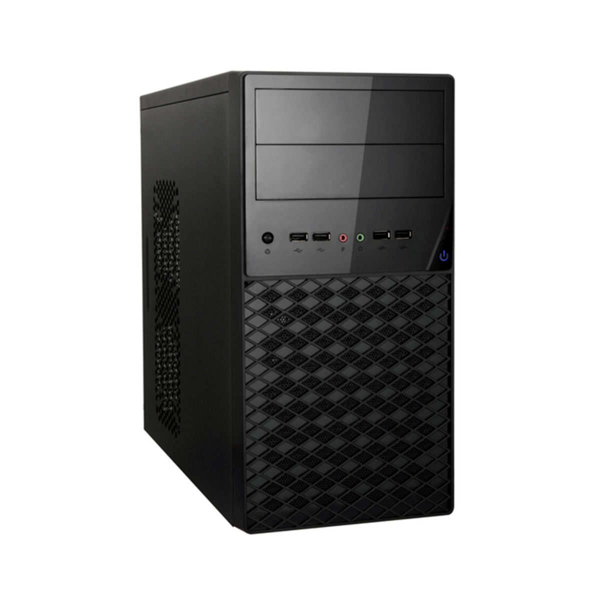 Корпус ExeGate BA-203U, mATX, Mini-Tower, USB 3.0, черный, 350 Вт (EX284028RUS)