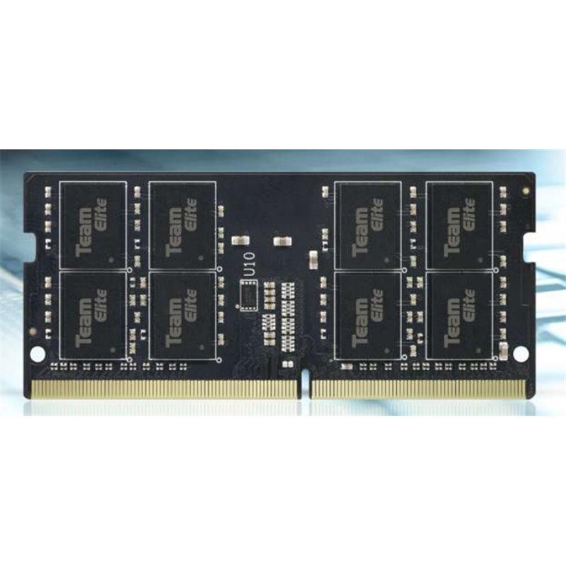 

Память DDR4 SODIMM 8Gb, 3200MHz, CL22, 1.2 В, Team Group, Elite (TED48G3200C22-S01), TED48G3200C22-S01
