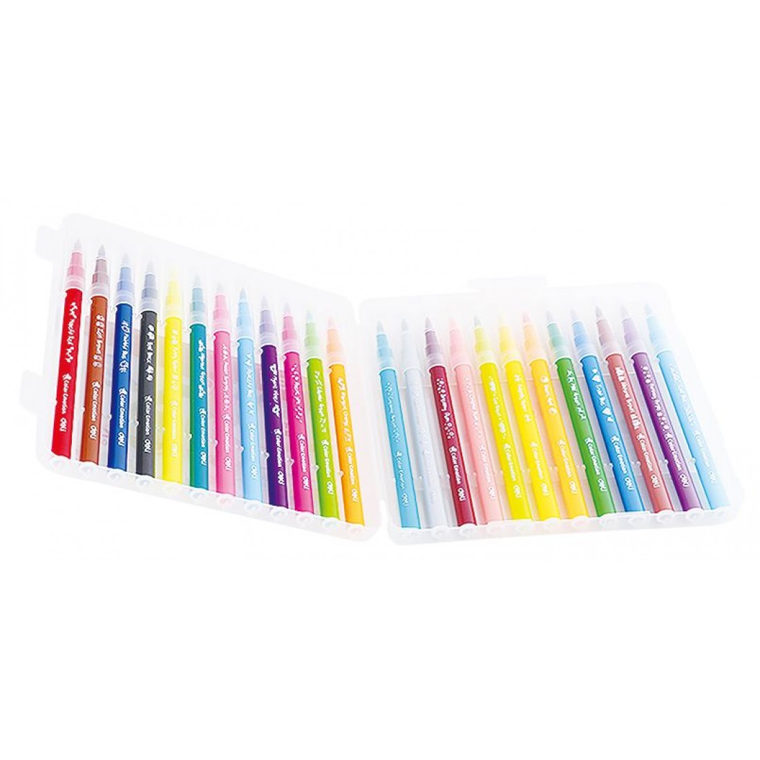 

Фломастеры смываемые Deli EC10324 Color Emotion, 24 шт. (EC10324), EC10324 Color Emotion