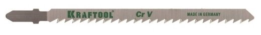 

Пилка для лобзика Kraftool T301CD, чистый рез, ДВП, дерево, ДСП, 2 шт. (159512-4), T301CD