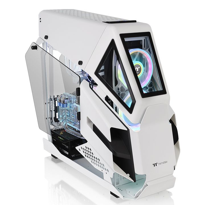 

Корпус Thermaltake AH T600 Snow, EATX, Full-Tower, 2xUSB 3.0, USB Type-C, белый, Без БП (CA-1Q4-00M6WN-00), AH T600 Snow