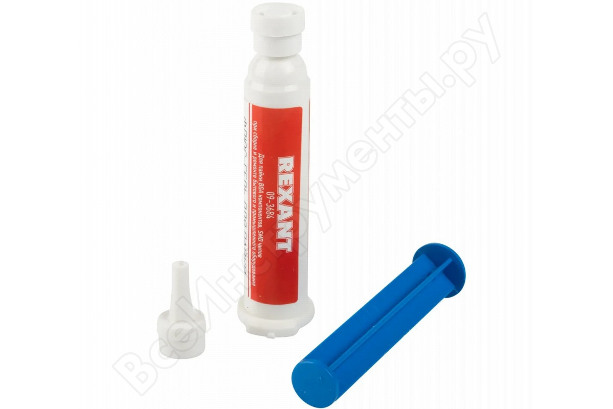 

Флюс REXANT 09-3684, 12мл, 09-3684