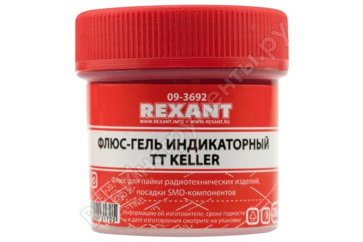 

Флюс REXANT 09-3692, 20мл, 09-3692