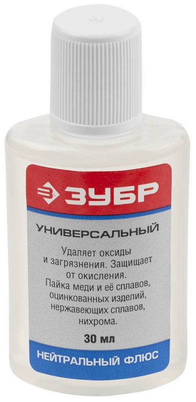 

Флюс ЗУБР 55494-030, 30мл, 55494-030