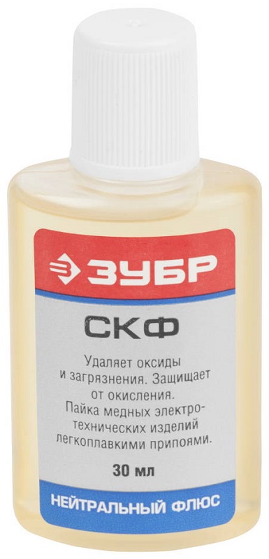 

Флюс ЗУБР 55478-030, 30мл, 8мм, 55478-030