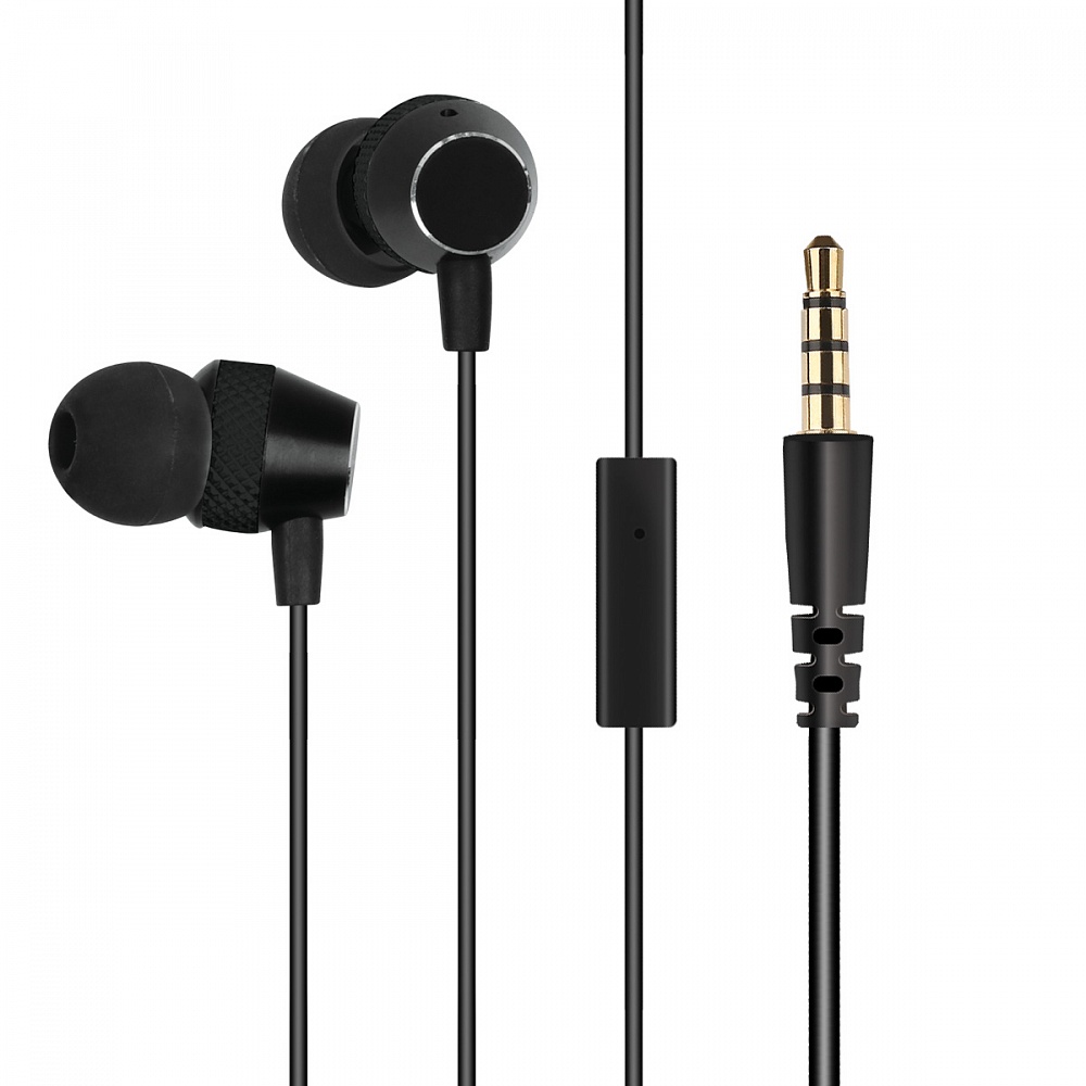 

Проводная гарнитура CROWN CME-252, Jack 3.5mm, черный, CME-252