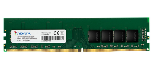 Память DDR4 DIMM 8Gb, 3200MHz ADATA (AD4U320038G22-SGN)