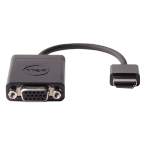 

Адаптер-переходник HDMI(19M)-VGA(15F), черный DELL (470-ABZX)