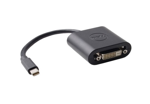 

Переходник (адаптер) Mini DisplayPort(M)-DVI-D(F) Single Link, черный DELL (470-13628)