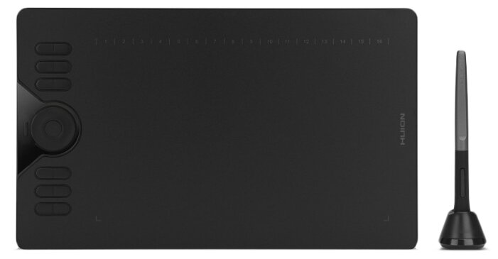 

Графический планшет Huion Inspiroy HS610, -, 254х159, 5080 lpi, USB, черный (HS610), HS610