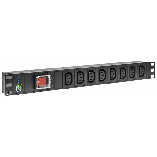 

Блок розеток (PDU) SNR SNR-PDU-08A-W2, 1U, кол-во розеток:8 (8xC13), 10А, черный (SNR-PDU-08A-W2), SNR-PDU-08A-W2
