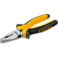 Пассатижи 18 см инструментальная сталь Stayer TOPGrip 310₽