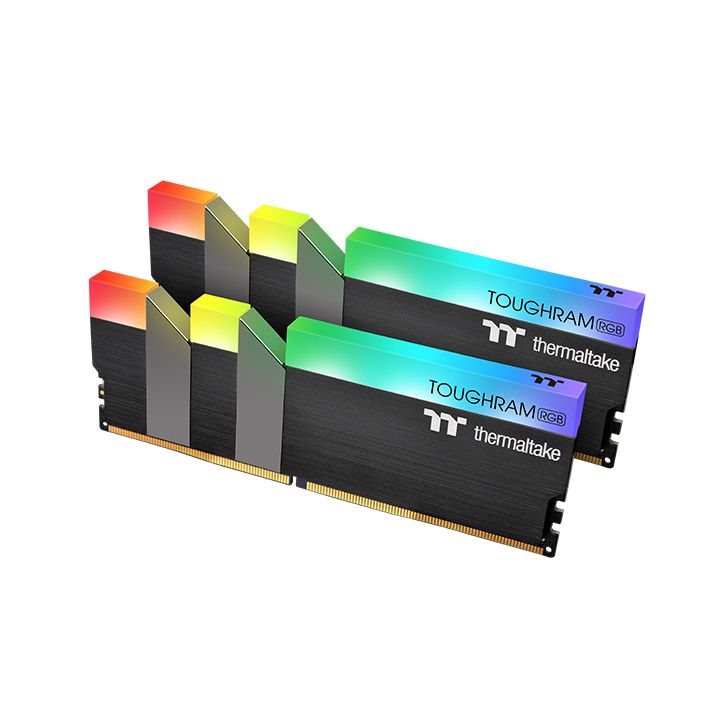 

Комплект памяти DDR4 DIMM 16Gb (2x8Gb), 4600MHz, CL19, 1.5 В, Thermaltake, TOUGHRAM RGB (R009D408GX2-4600C19A), R009D408GX2-4600C19A
