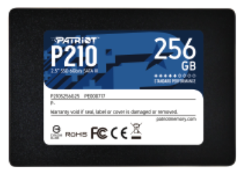 SSD Patriot P210 256Gb SATA3 (P210S256G25)