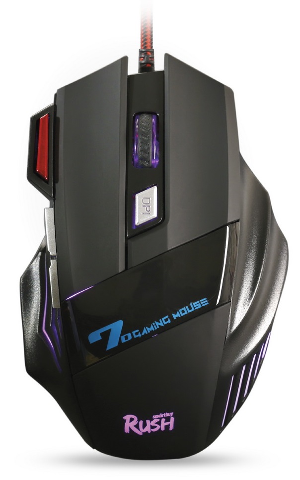 

Мышь проводная SmartBuy RUSH Zombie черная (SBM-721G-K), 3200dpi, оптическая светодиодная, USB, черный, RUSH Zombie черная (SBM-721G-K)