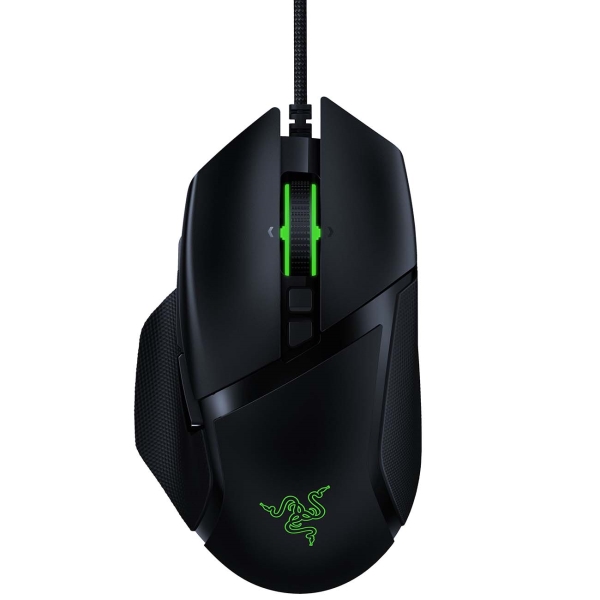 Мышь проводная Razer Basilisk V2 (RZ01-03160100-R3M1) , 20000dpi, оптическая светодиодная, USB, чёрный