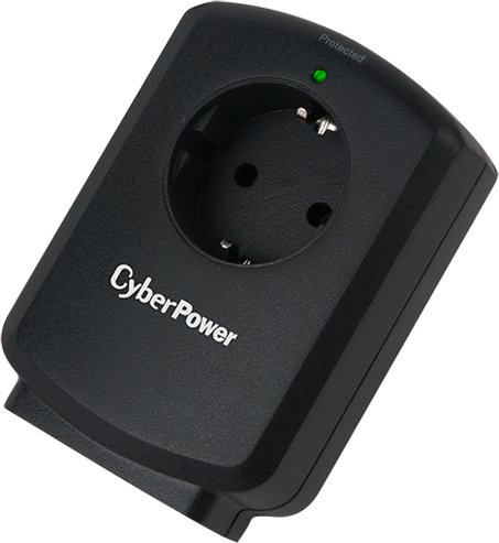 

Сетевой фильтр Cyberpower B01WSA0-DE_B, 1-розетка, черный (0221277), B01WSA0-DE_B