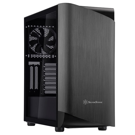 

Корпус SilverStone SETA A1, ATX, Midi-Tower, 2xUSB 3.0, USB Type-C, RGB подсветка, черный/титан, без БП (SST-SEA1TB-G), SETA A1
