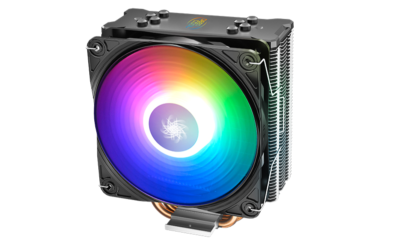 

Кулер для процессора DeepCool GAMMAXX GT A-RGB для Socket/115x/1200/1356/1366/2011/2011-3/2066/AM2/AM2+/AM3/AM3+/FM1/AM4/FM2/FM2+, 120мм, 1500rpm, 27 дБ, 150W, 4-pin PWM, Al, RGB (DP-MCH4-GMX-GT-ARGB), GAMMAXX GT A-RGB