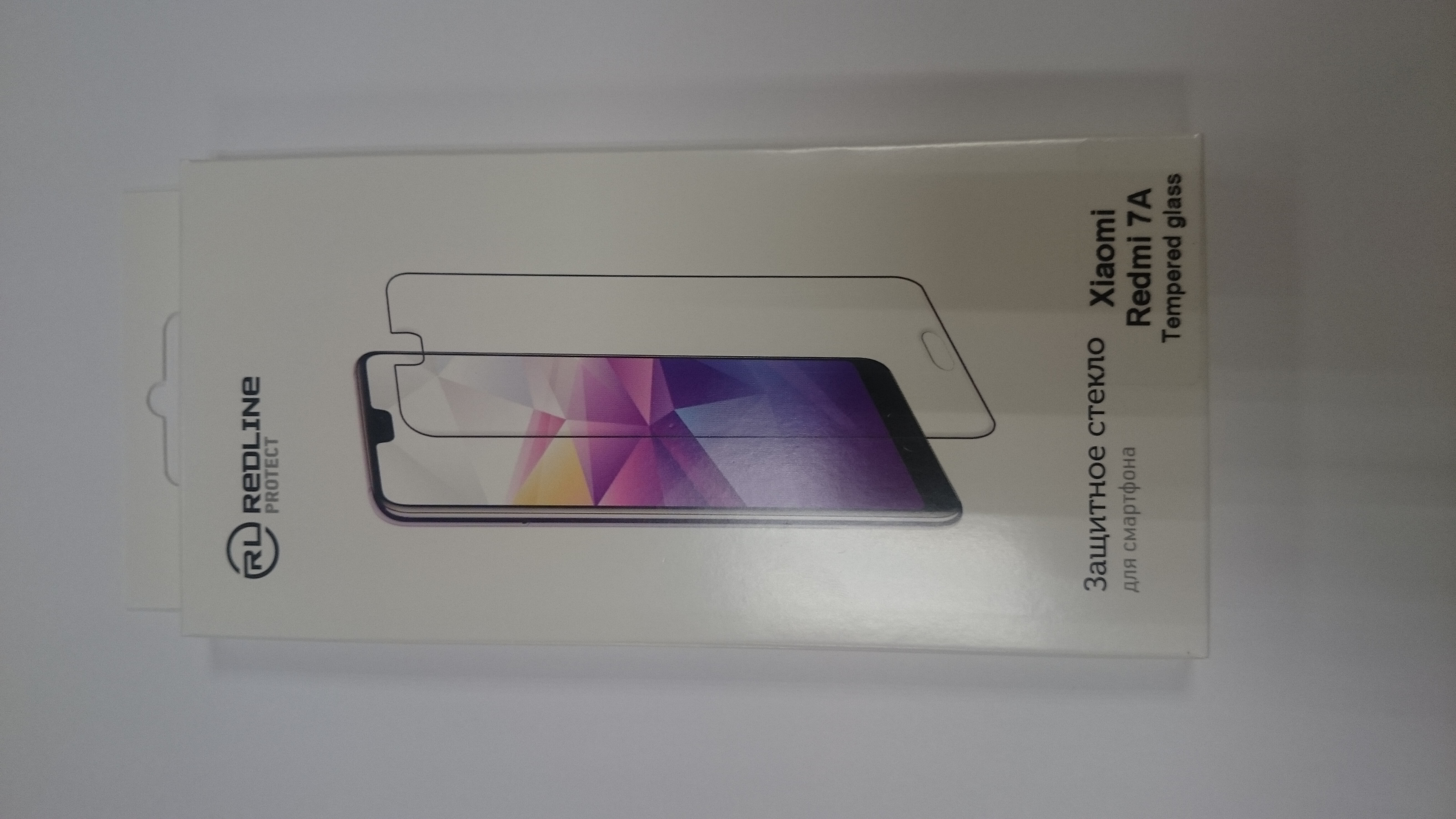 

Защитное стекло Red Line для экрана смартфона Xiaomi Redmi 7A, поверхность глянцевая (УТ000018208)