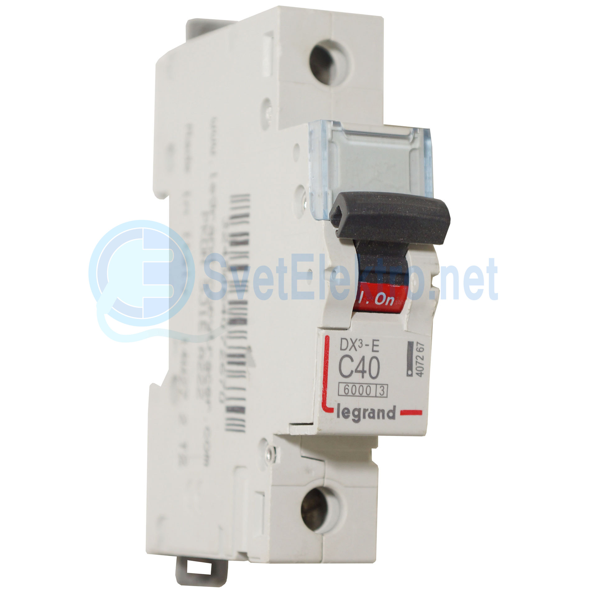 

Выключатель автоматический Legrand DX3-E 1P однополюсный (1P/1П) 40А C 6кА (407267), DX3-E 1P