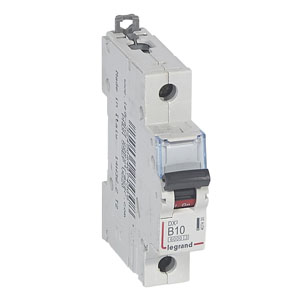 

Выключатель автоматический Legrand DX3 однополюсный (1P/1П) 10А B 10кА (407430)
