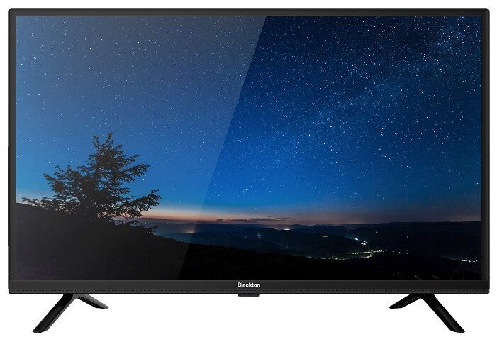 

Телевизор 32" Blackton Bt3203B, HD, 1366x768, DVB-T2 /C /S2, HDMIx2, USBx1, черный, Bt3203B