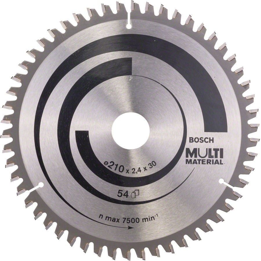 

Пильный диск BOSCH MULTIMATER, ⌀21 см x 3 см универсальный, 54T, 1 шт. (2608640511)