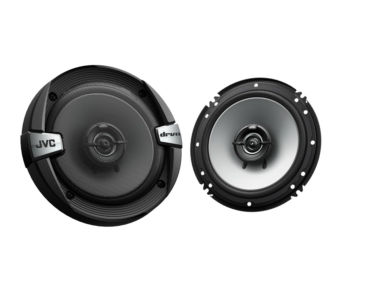 

Автомобильная акустика коаксиальная JVC CS-DR162, 16 см (6 дюйм.), 50 (300), 88-22000, 88, 4 Ом, 2шт. (1392648), CS-DR162