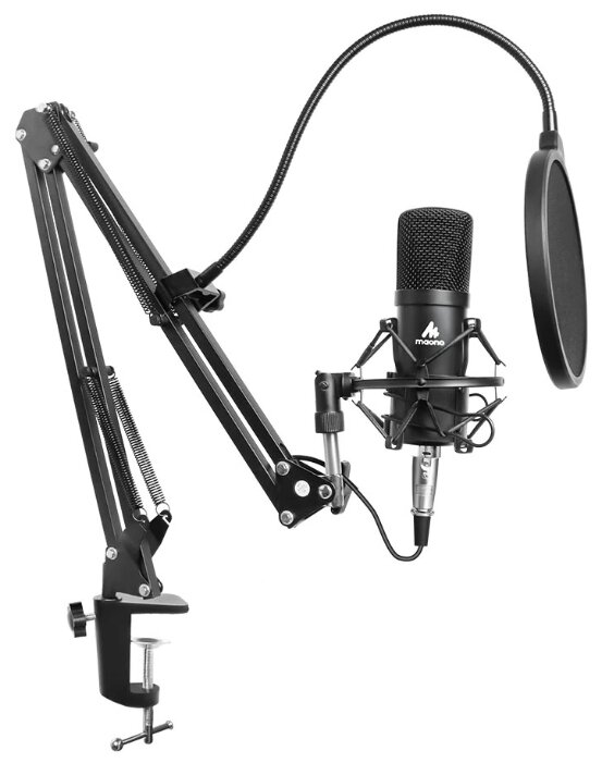 

Микрофон MAONO AU-A03, конденсаторный, черный (AU-A03), AU-A03