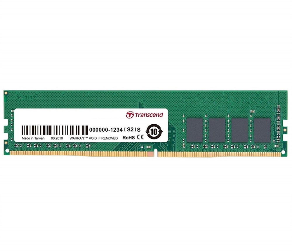 

Память DDR4 DIMM 16Gb, 2666MHz, CL19, 1.2 В, Transcend, JetRam (JM2666HLE-16G), JM2666HLE-16G