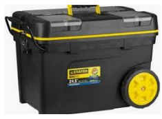 

Ящик на колёсах 62смx37смx42см, пластик, ручка, STAYER Professional BIGPRO (38107-24), BIGPRO