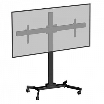 

Стойка напольная для TV/монитора Wize Pro M263VC, 32"-46", 2 монитора, до 45 кг, черный (70926), M263VC