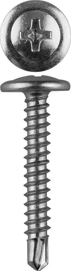

Саморез ПШМ-С металл 4.2 мм x 4.1 см (PH2), 200 шт., ЗУБР Мастер (4-300211-42-041)