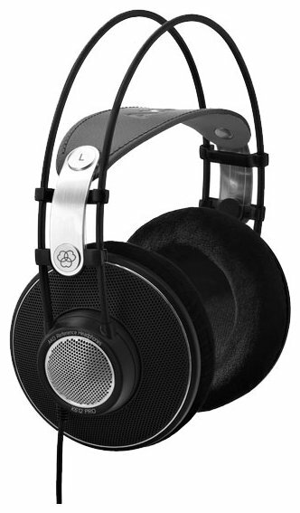 

Проводные наушники AKG K612 PRO, jack 3.5 мм, черный (2458X00100), K612 PRO
