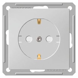 

Розетка Schneider Electric W59 RS16-152-1-86, скрытый монтаж, однопостовая, с з/к, со шторками, 16A, механизм с накладкой без рамки, белый (RS16-152-1-86), RS16-152-1-86