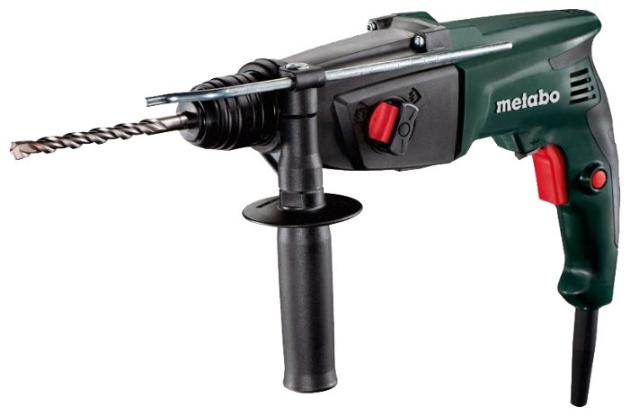 

Перфоратор Metabo BHE 2444, сетевой, SDS-Plus, 800Вт, 2.3 Дж, 1230 об/мин, 5400 уд/мин, кейс, 2.3кг (606153000), BHE 2444