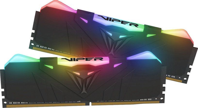 

Комплект памяти DDR4 DIMM 16Gb (2x8Gb), 3600MHz, CL18, 1.35V Patriot Memory Viper RGB (PVR416G360C8K), PVR416G360C8K