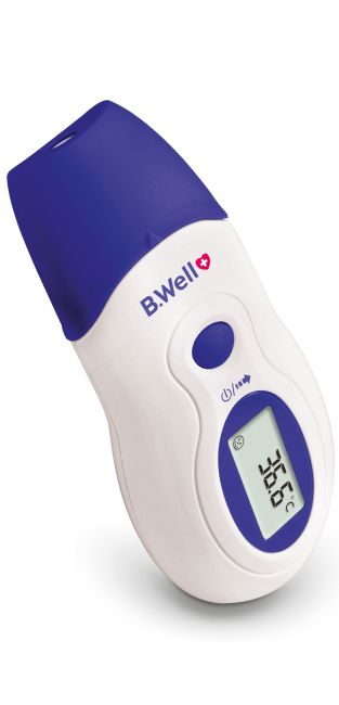 Термометр инфракрасный B.WELL WF-1000, белый/синий