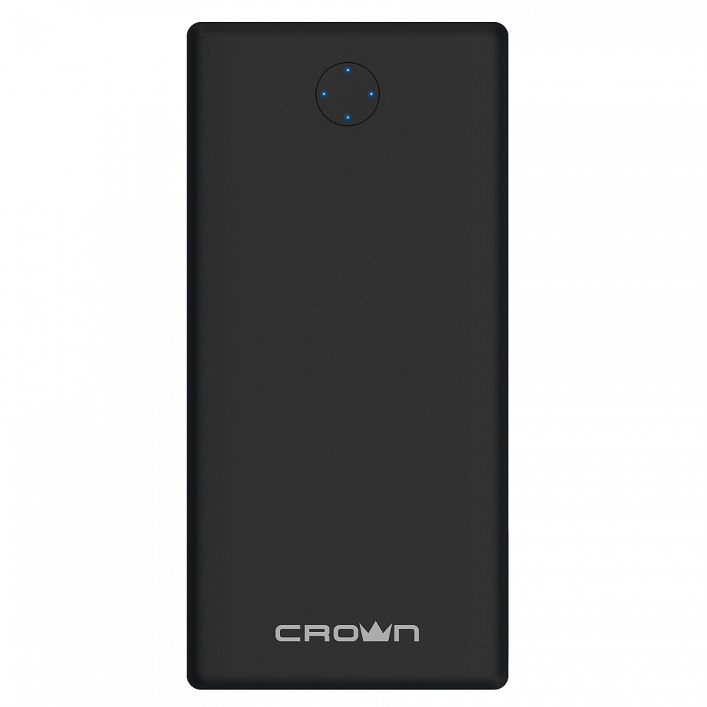 

Портативный аккумулятор (Powerbank) Crown CMPB-1000, 10000mAh, 2xUSB, 2.1A, черный, CMPB-1000