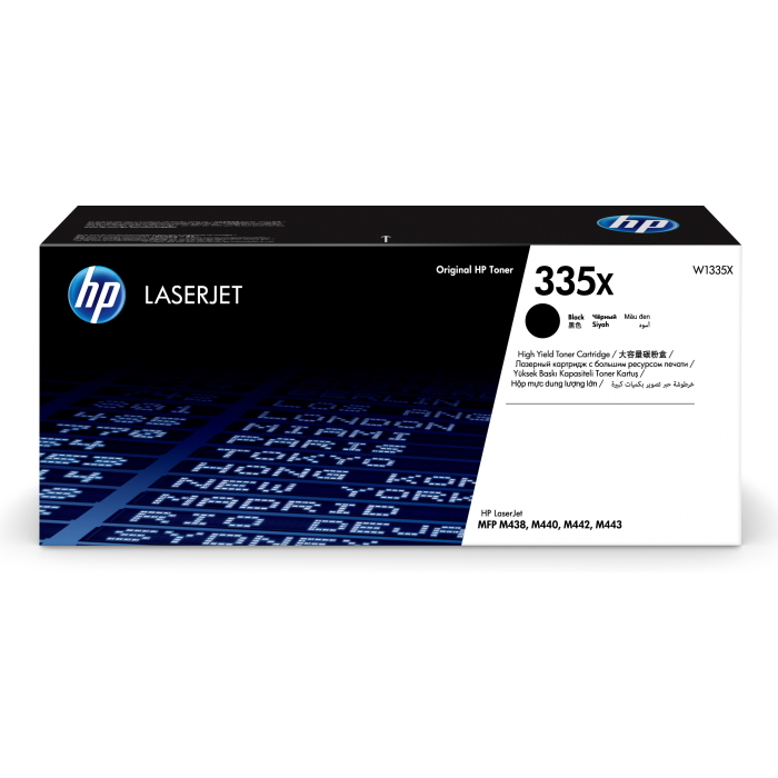 Картридж лазерный HP 335X/W1335X, черный