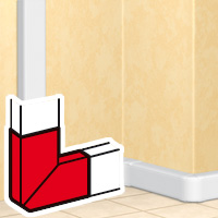 Угол плоский Legrand (010784)
