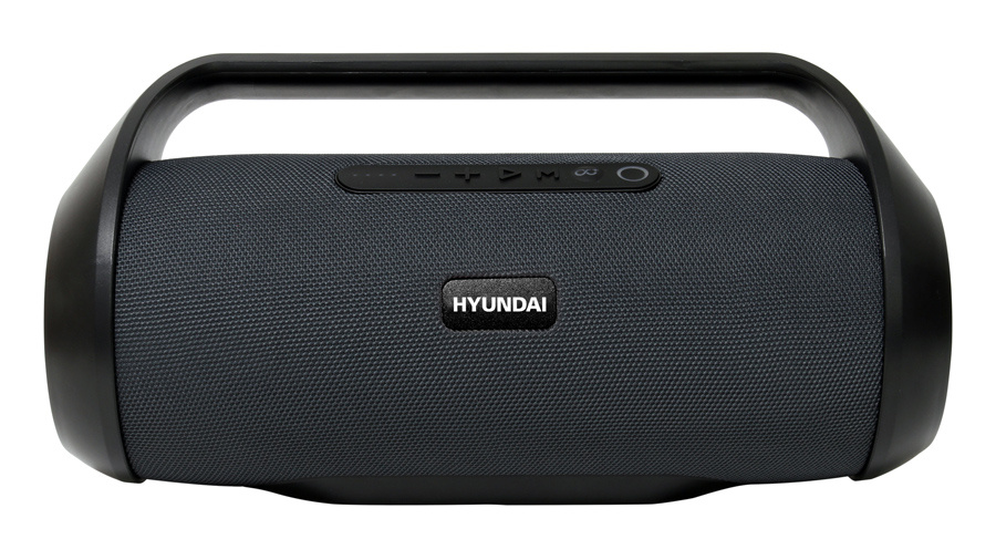 

Портативная акустика Hyundai H-PAC420, 50 Вт, FM, USB, Bluetooth, черный (H-PAC420), H-PAC420